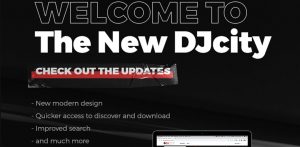Dj City Site Update Banner