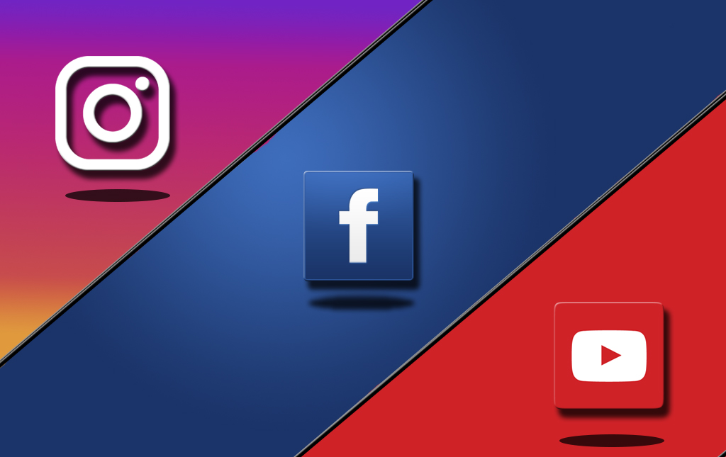 TOp THree Social Media Platforms
