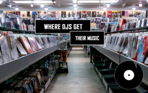 WHere Djs Get their Music front image