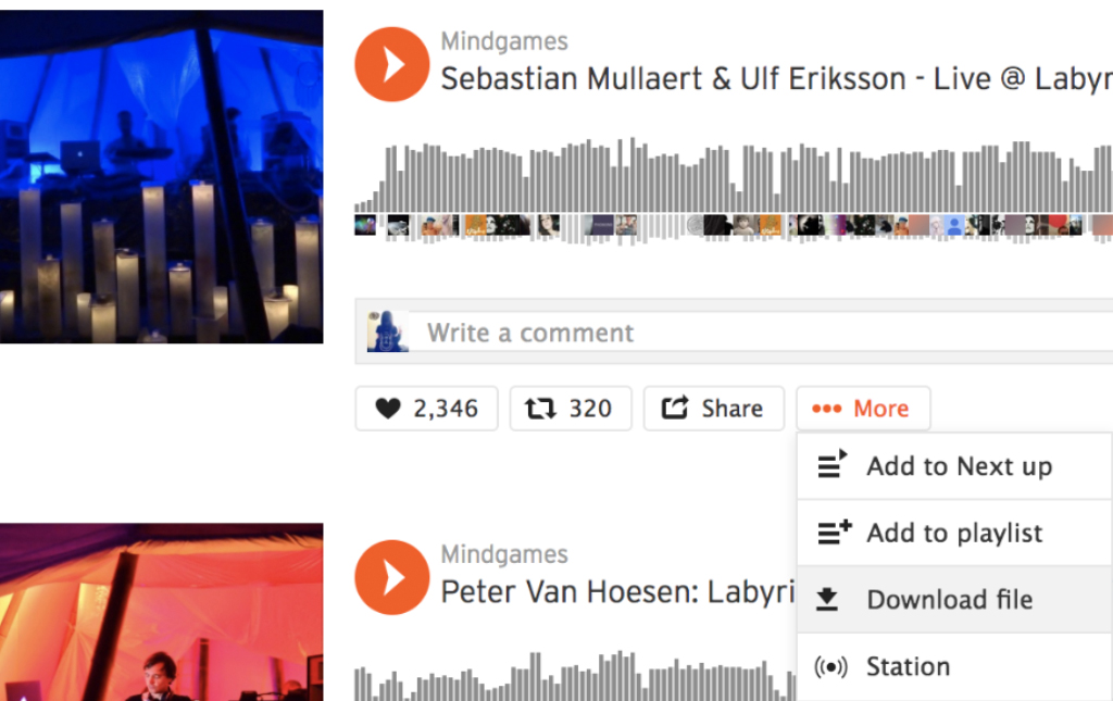 Soundcloud download music